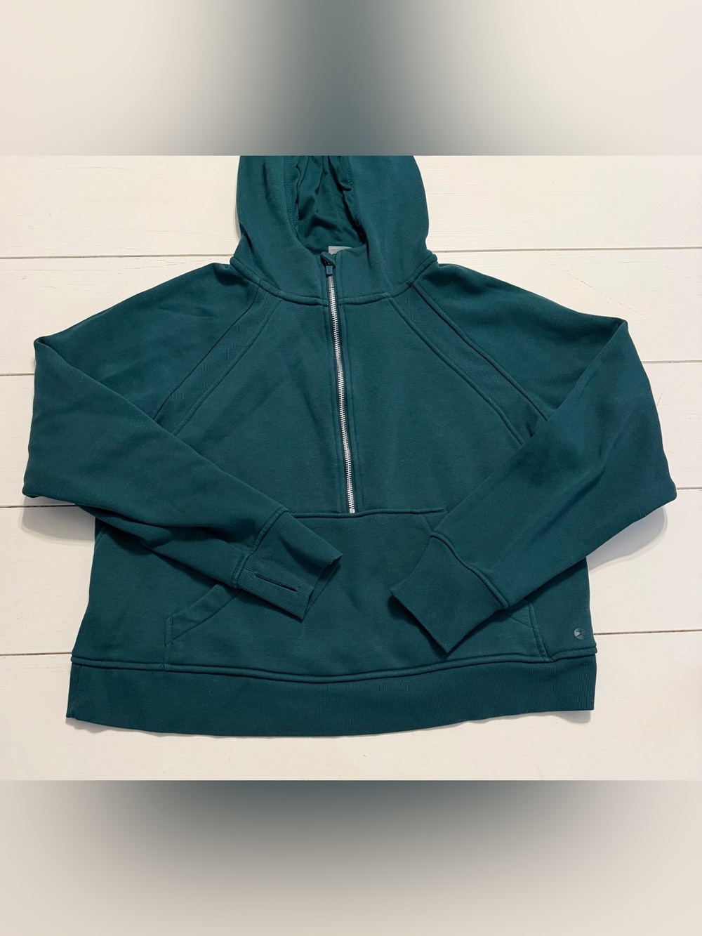 Danskin Hooded 1/4 Zip Pullover
